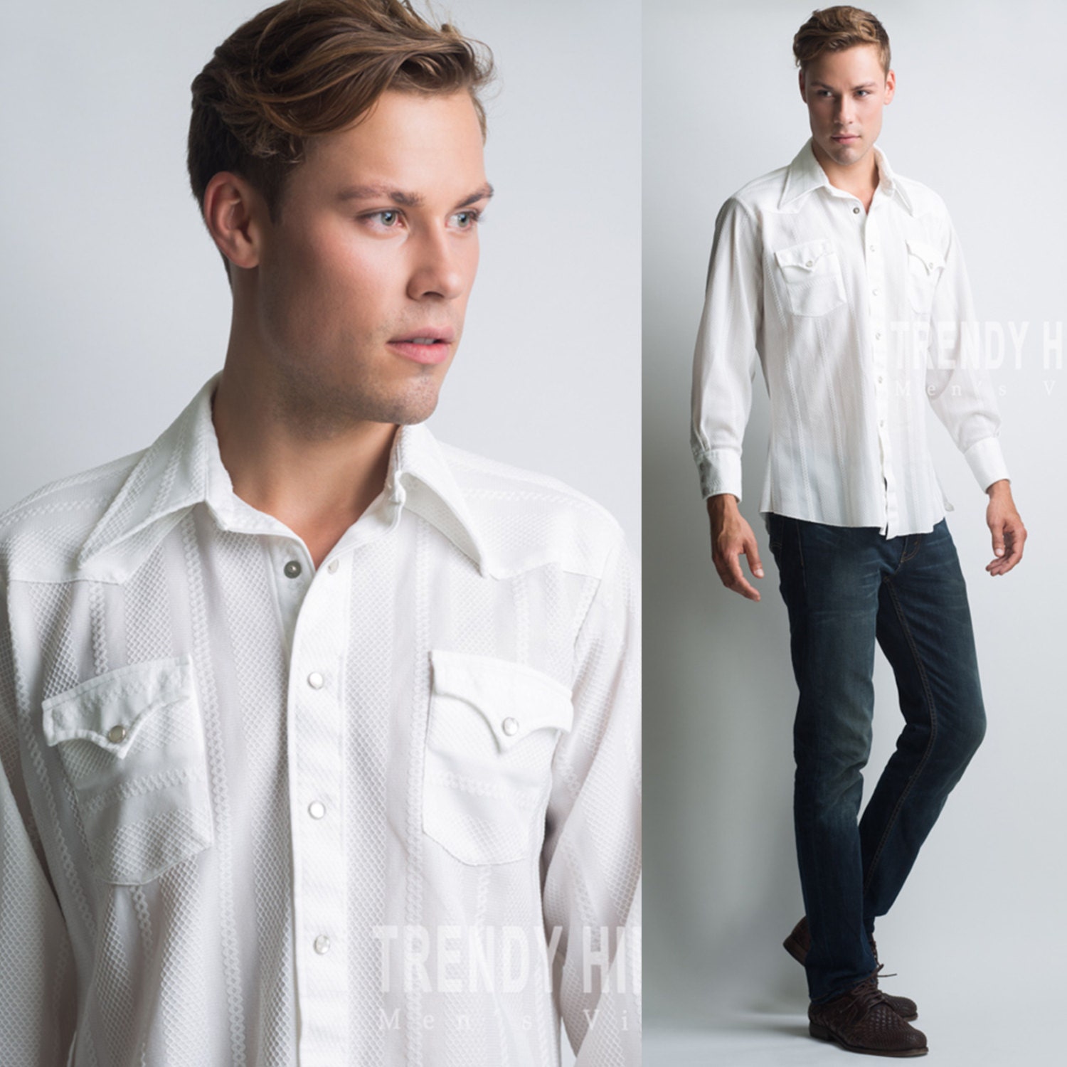 vintage shirt outfit mens