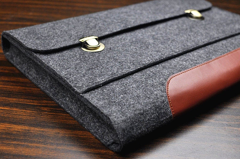 Customize leather laptop case for HP 13 HP Laptop cover