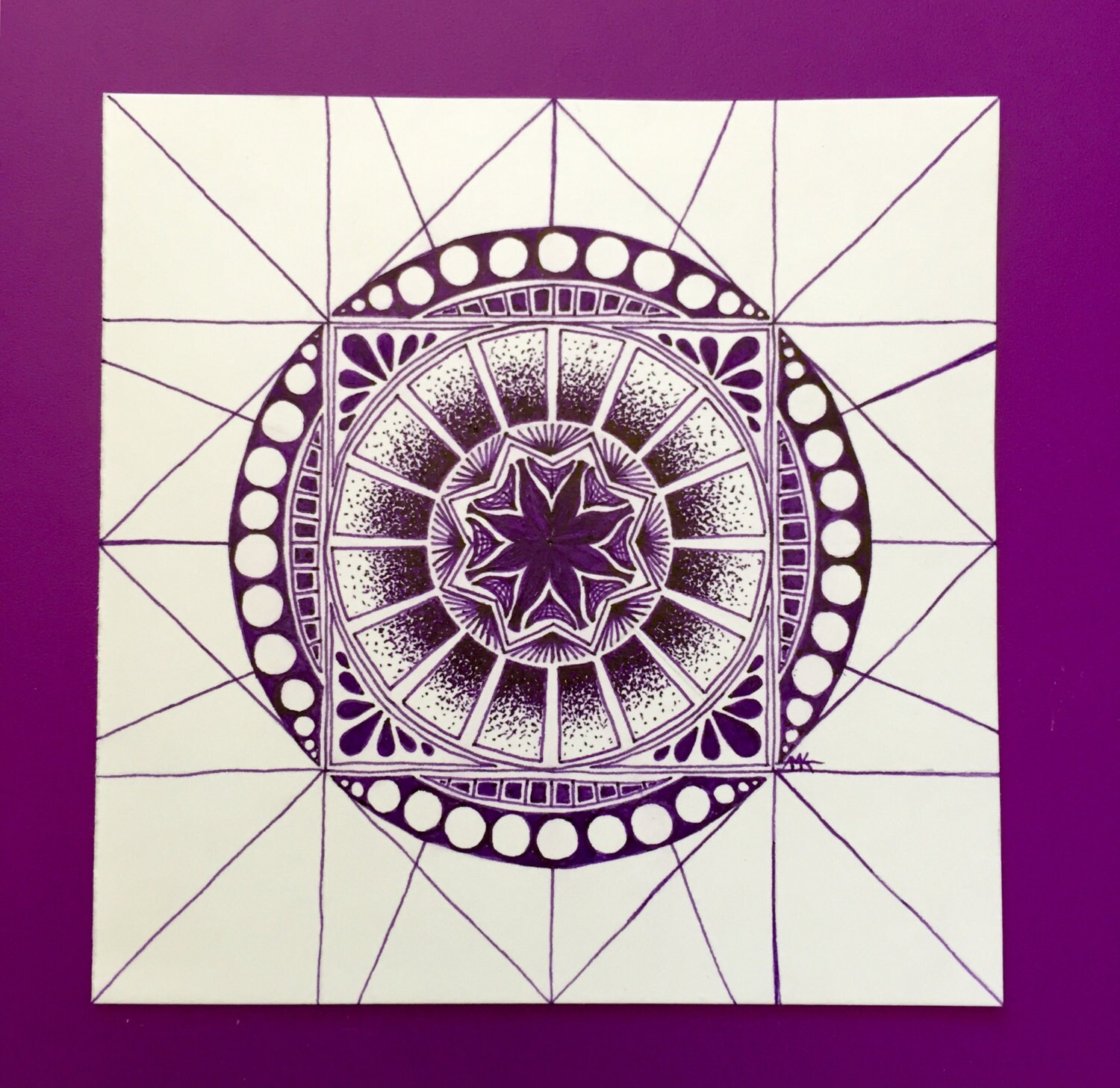 Mandala Graph Paper