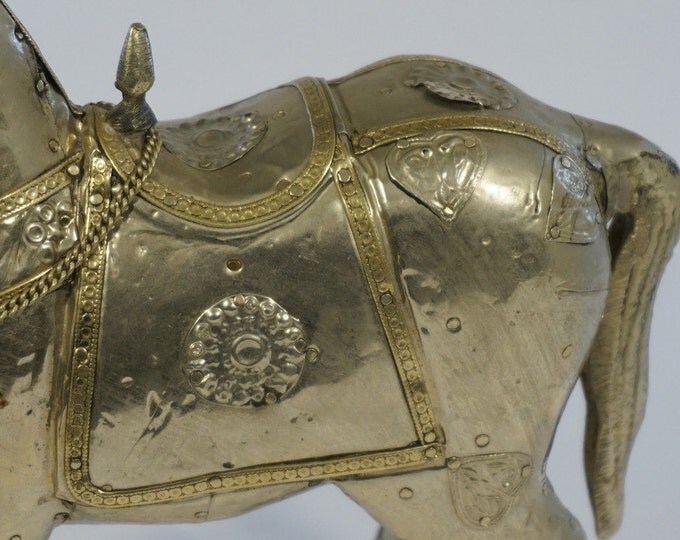 Silver Plated Horse Figurine