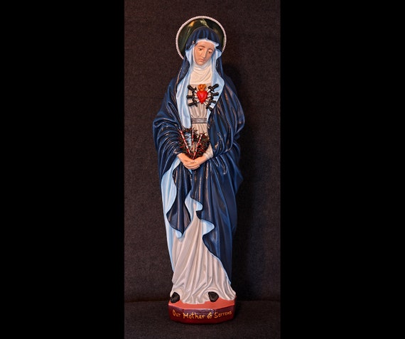 Our Mother of Sorrows 24 Catholic Christian Mary Statue