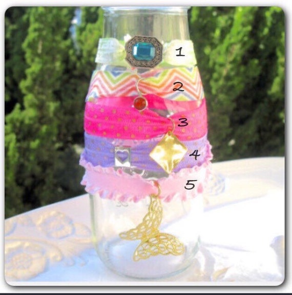 Elastic Hair Ties, Fold Over Elastic, Pretty Hair Ties, Cute Hair Ties