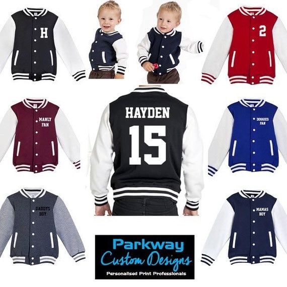 infant letterman jacket