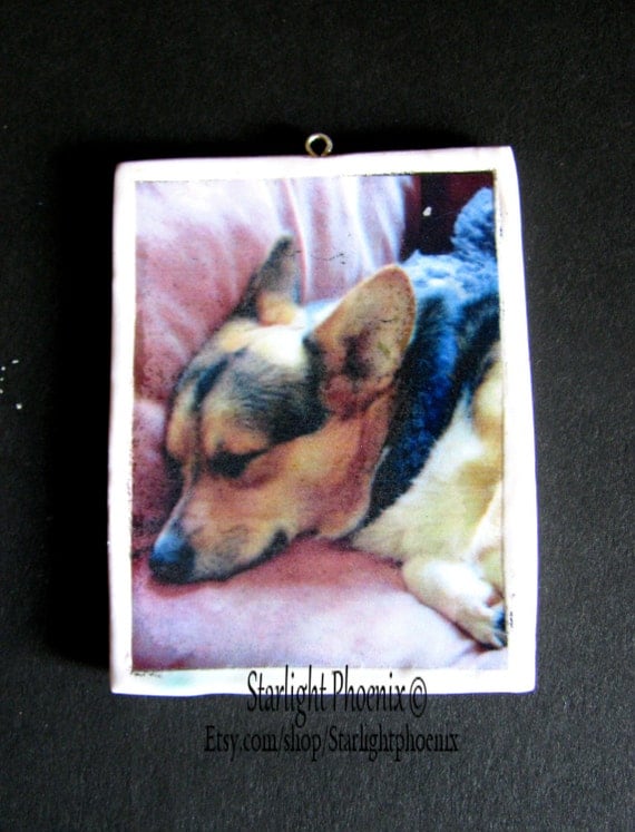 Items similar to Custom Pet Portrait, Custom Pet Charm, Custom Charm