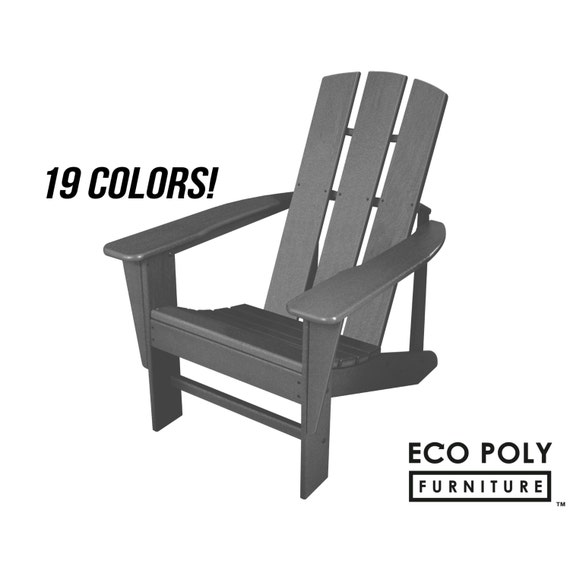 VueModern™ Eclipse Adirondack Chair Modern Adirondack Chair made 