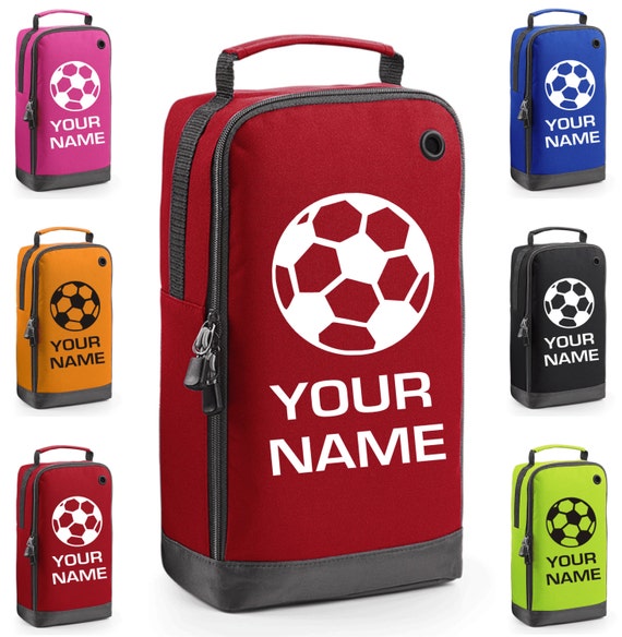 Personalised Football Boot Bag with Carry Handle by hashtagbags