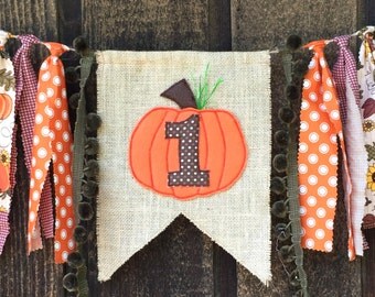 Pumpkin invitation, Halloween birthday, Pumpkin theme, Fall themed birthdays, Pumpkin highchair banner, Little pumpkin theme, fall theme