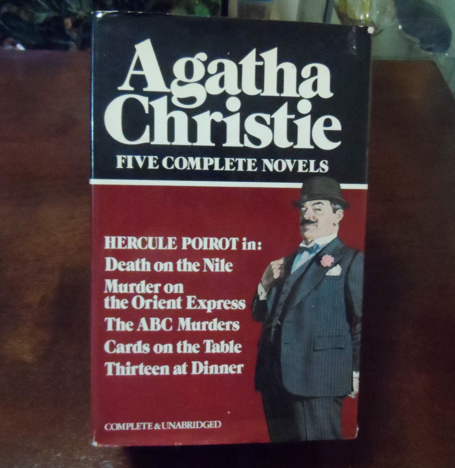 Agatha Christie's Hercule Poirot Vintage Book