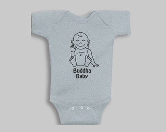 Baby Clothes - Buddha, Yoga Baby, Baby Girl, Buddha Baby Clothes, Baby Boy, Baby Girl, Baby Romper, Baby Shower Gift, Baby Gift, Baby Outfit