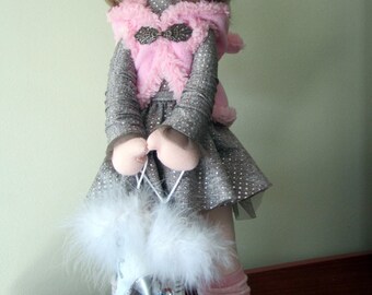 Tanya Doll -Interior Doll-Handmade Toy-Fabric Doll- Home Decor-Gift for children-Art D