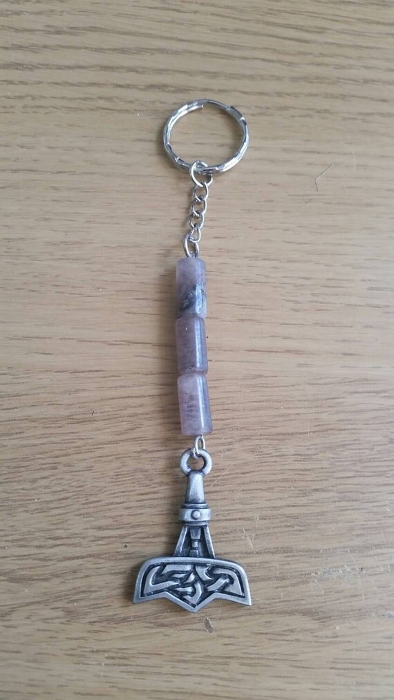Viking anchor keychain by HobbitCave on Etsy