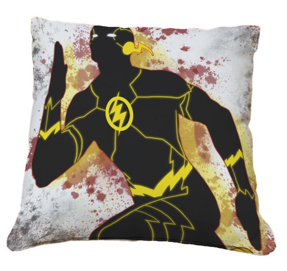 CLEARANCE The Flash throw pillow by on Etsy