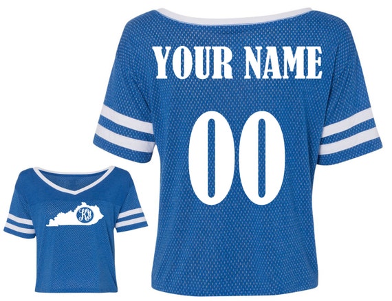 custom kentucky football jersey