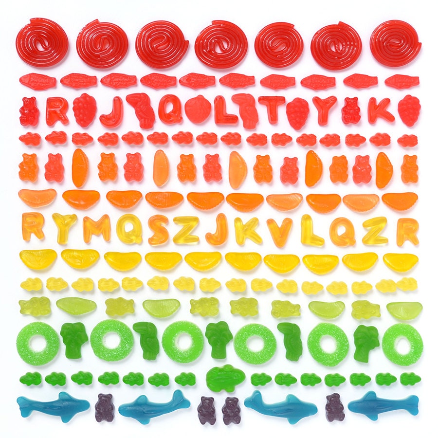 Fine Art Print: Gummy Candy by HeyJulesStudio on Etsy