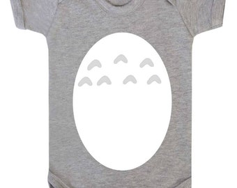 Totoro And Friends Chu Totoro Inspired Parody Baby Onesie