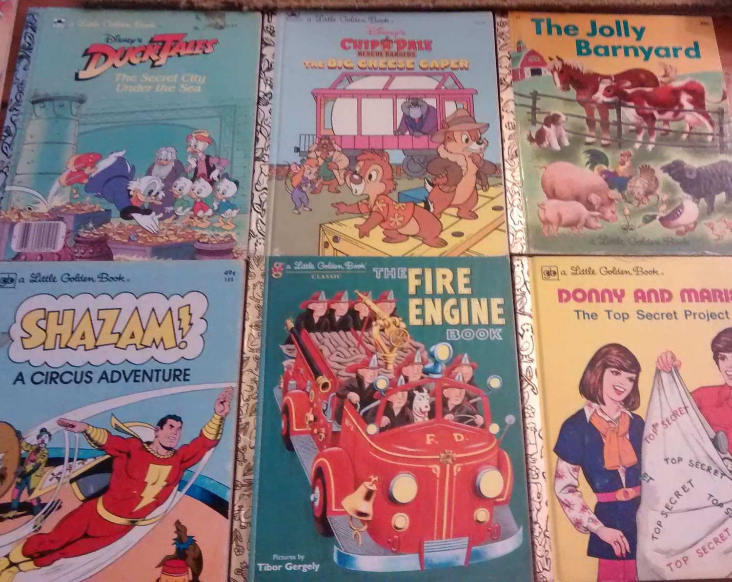 Big Lot Little Golden Book LGB Rare Titles by EnglewoodEphemera