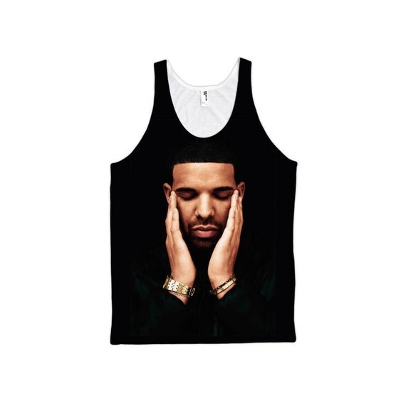 Drake tank top // Drake the rapper tank top // by ClothingByRhino