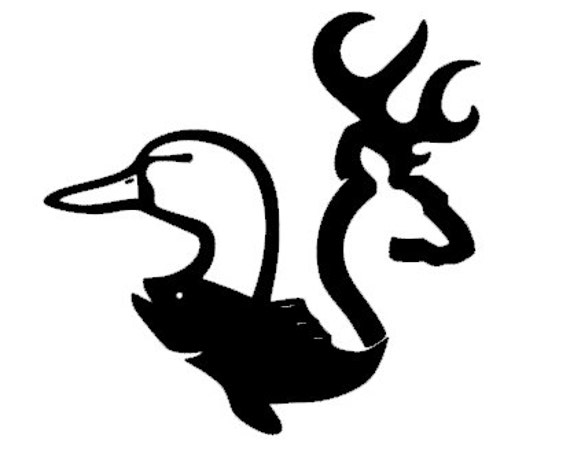 Download Duck Deer Fish Silhouette Studio File