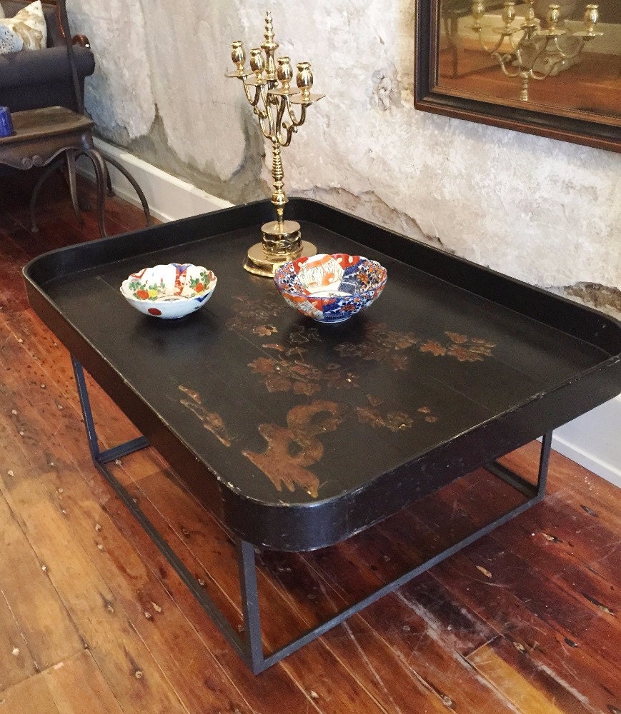 Large DeepSided Tray Coffee Table Haute Juice