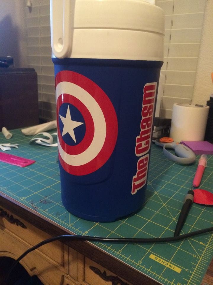 Personalized Water Jug by OttomaticCreations on Etsy