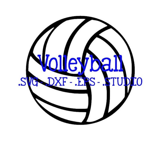 Download Volleyball Cut File Volleyball Clip Art Volleyball SVG