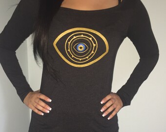 eye ball t shirt