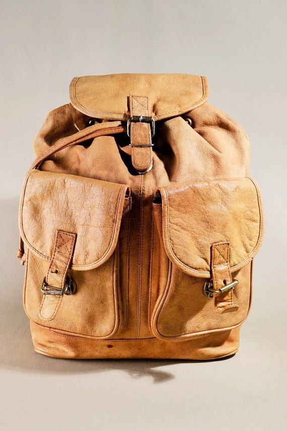 camel backpack purse