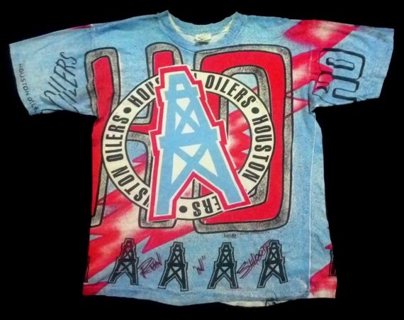 vintage houston oilers t shirt