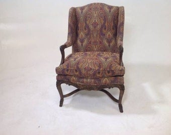 Country french lounge chair