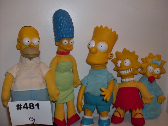 simpsons plush