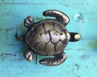 Sea Turtle Drawer Pull / Cabinet Pull / Knob / Handle