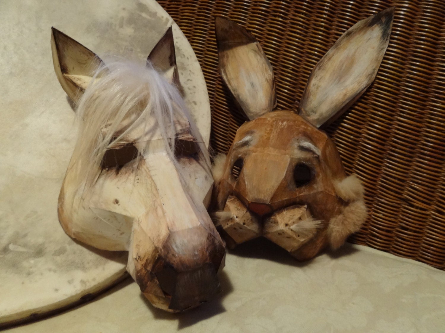 DIY Halloween mask Horse head mask horse costume Printable