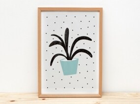 Planta Verde - print - 8 x 11.5 - A4 - by Depeapa