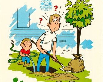 Vintage Work Safety Poster Sears Workplace Teamwork Is Working Together