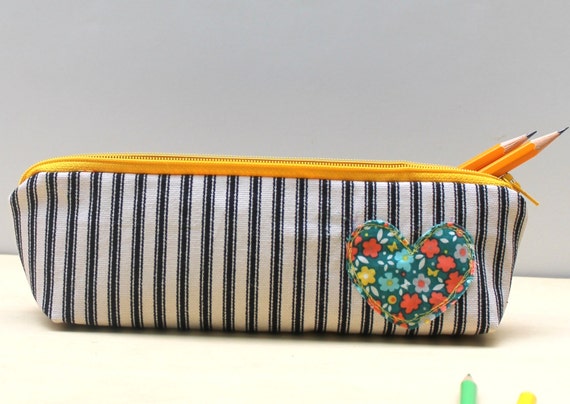 Back To School Pencil Retro Pencil Pouch Case School Supplies