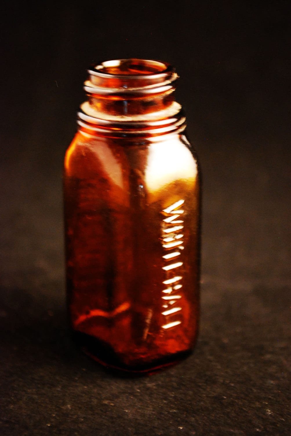 Whitehall Anacin Medicine Bottle Amber 3 Tall by CampyClassics