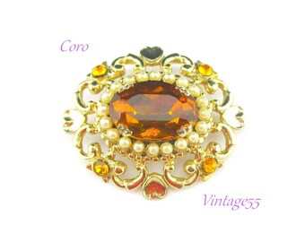 Vintage coro pins brooches – Etsy