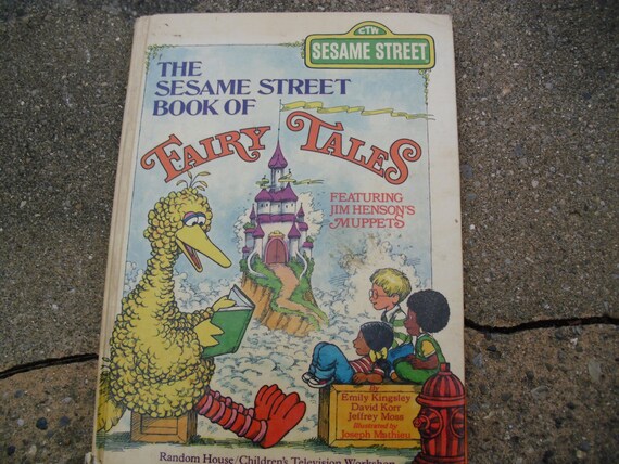 Vintage Book The Sesame Street Book of Fairy Tales featuring