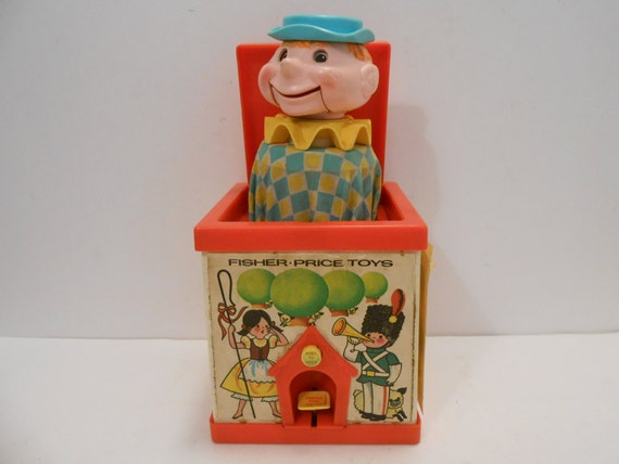 1970 fisher price jack in the box puppet