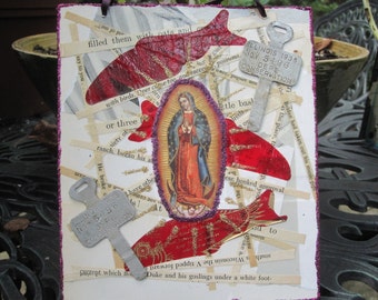 Our Lady of Guadalupe assemblage icon
