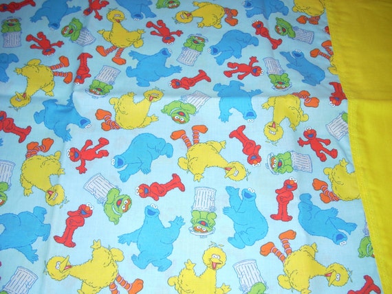 sesame street pillowcase