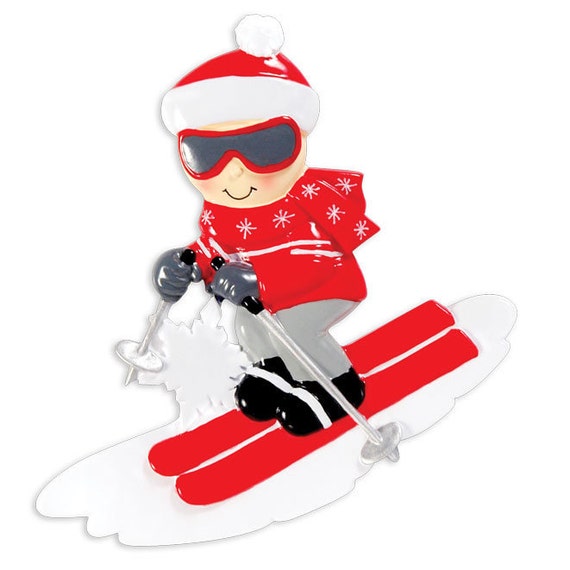 personalized christmas ornaments snow skier skiing mountain personalized christmas ornaments snow skier skiing mountain