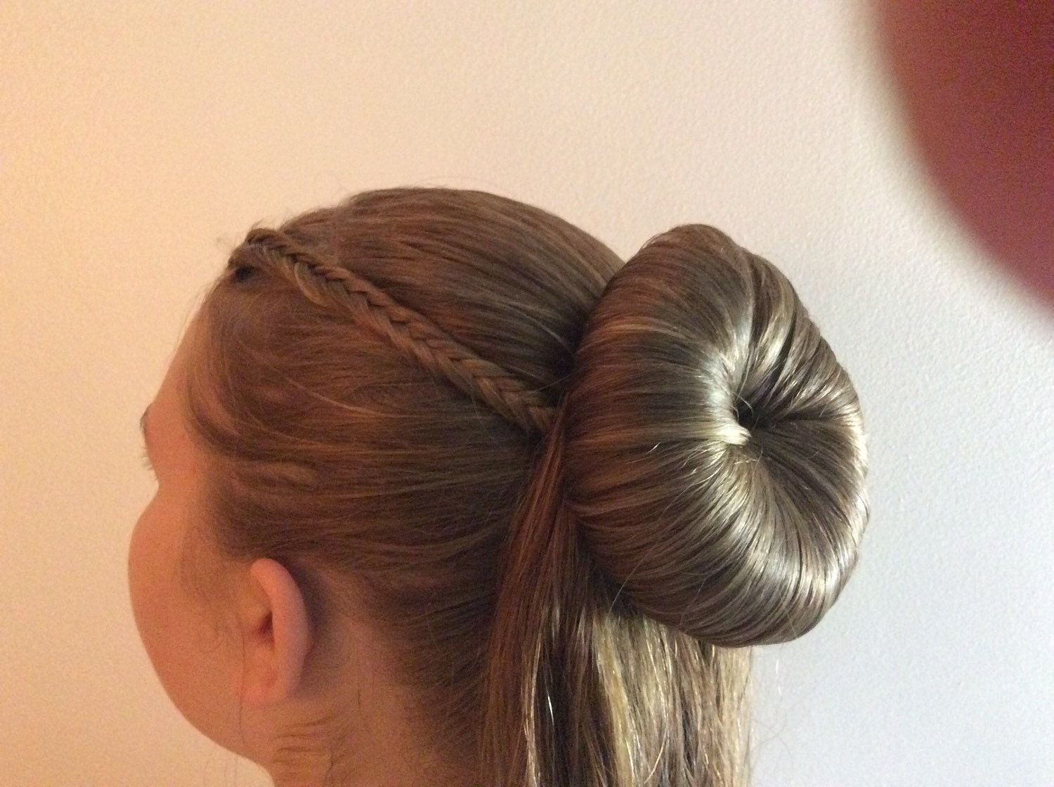 Crocheted Bun Maker Small Medium Large Bun Sock