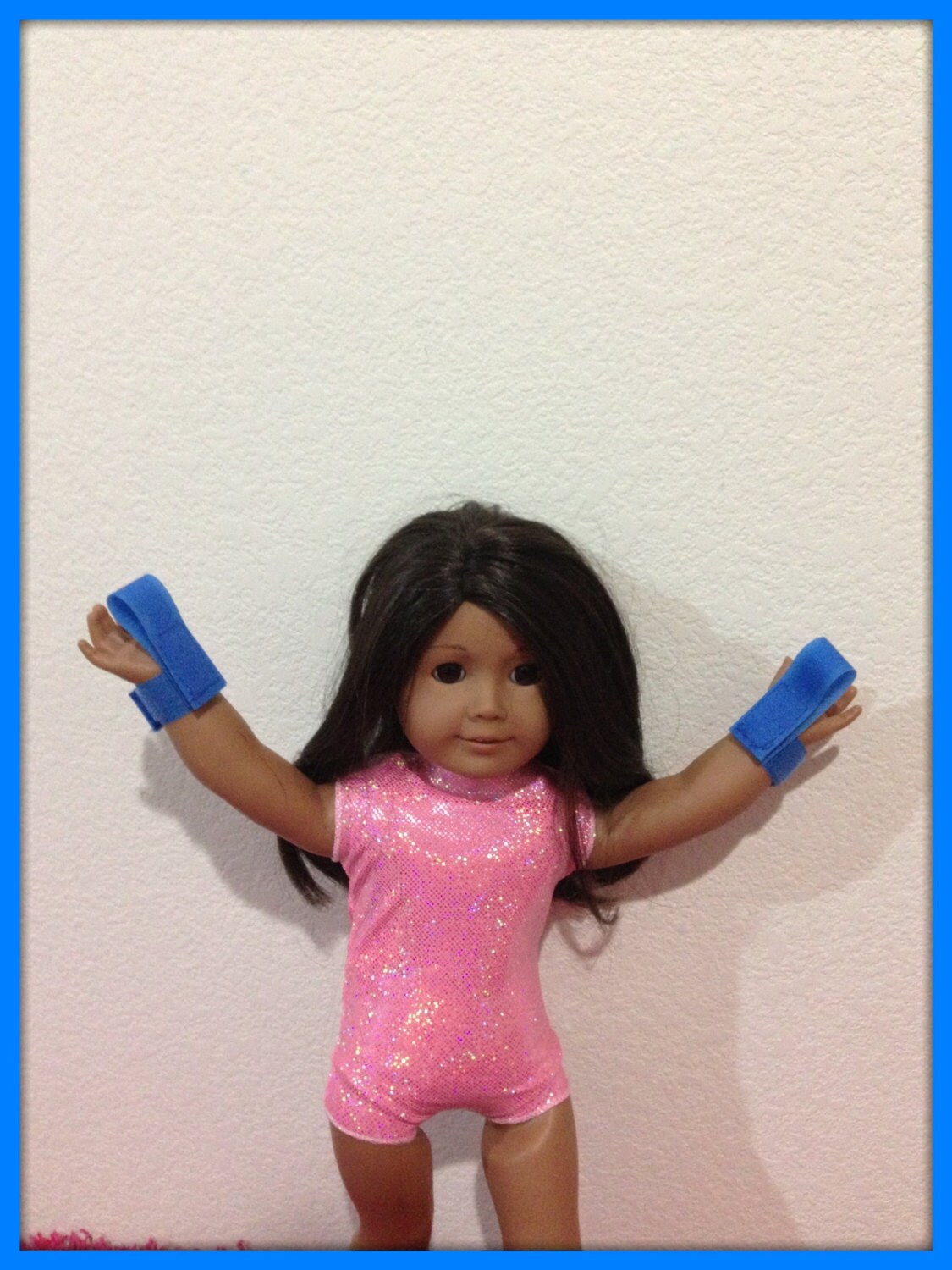 BLUE Universal Hand GRIPS for Gymnastics Kip Bars/Uneven Bars