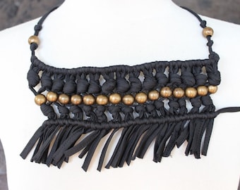 Cute beaded and embroidered applique black color 1 pieces listing