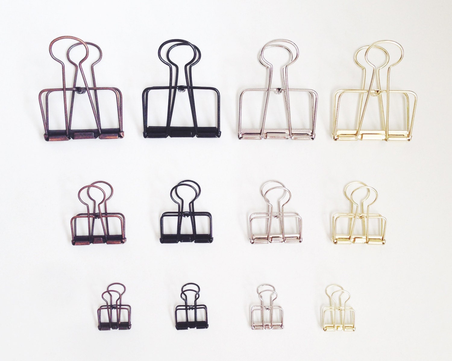 CLIPS SET Stationery Clips Paper Clips Office Organizer