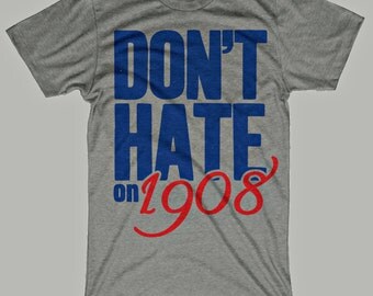Vintage Chicago Cubs T-Shirt Heather Gray