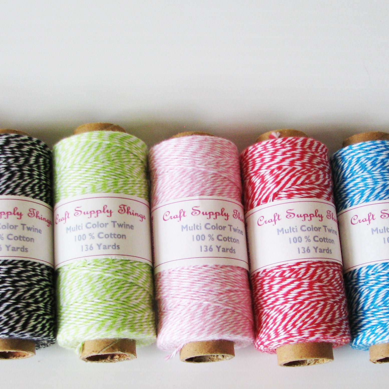 craft supplies jewelry making bakers twine by CraftSupplyThings