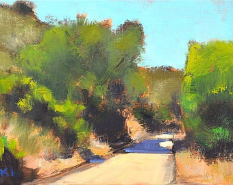 Laguna Canyon, California landscape painting