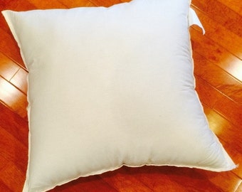 Eco Friendly Throw Pillow Inserts: 14x14, 16x16, 18x18, 20x20, 24x24, Select Sizes & Designer Quality